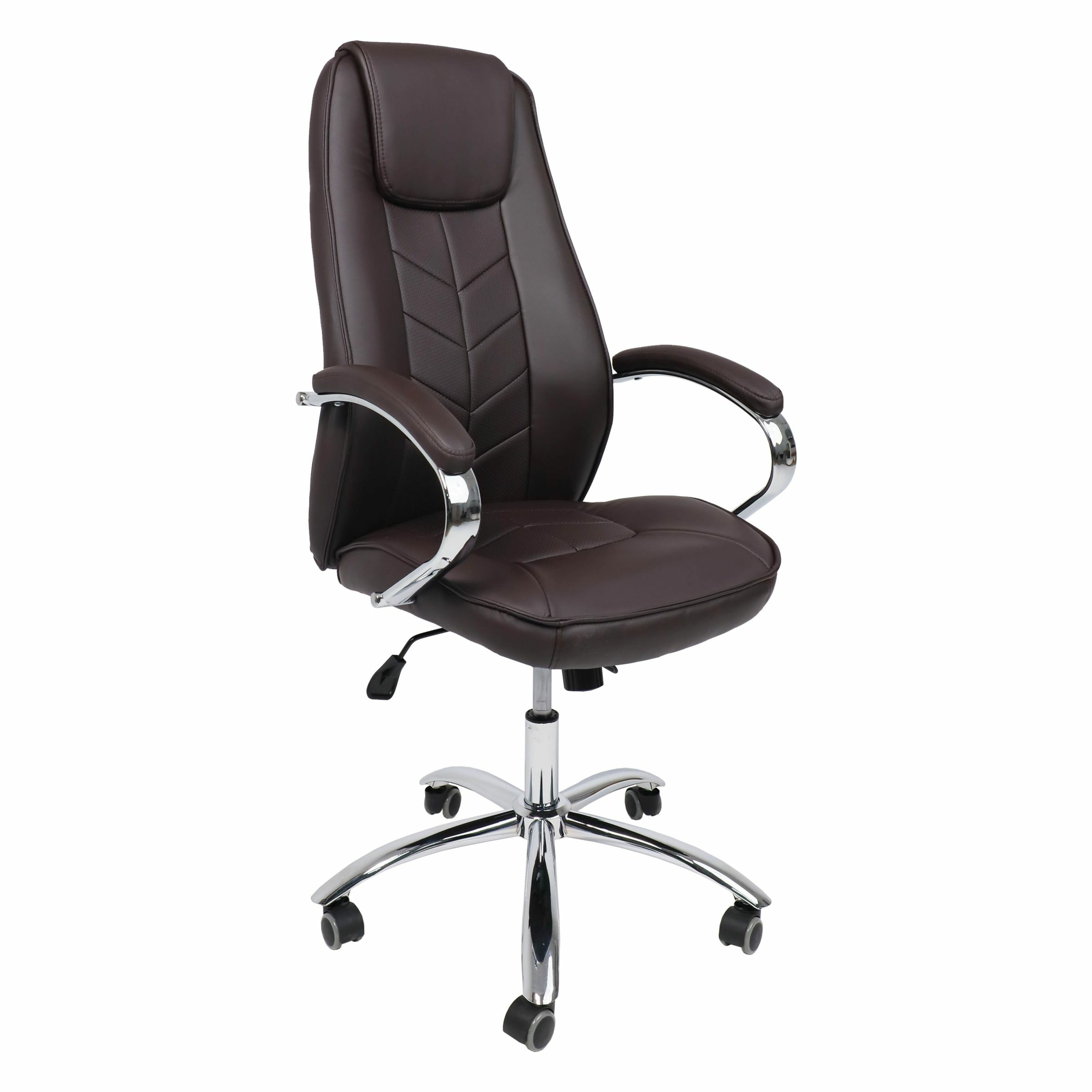 Кресло поворотное KAPRAL ECO коричневый (Китай)