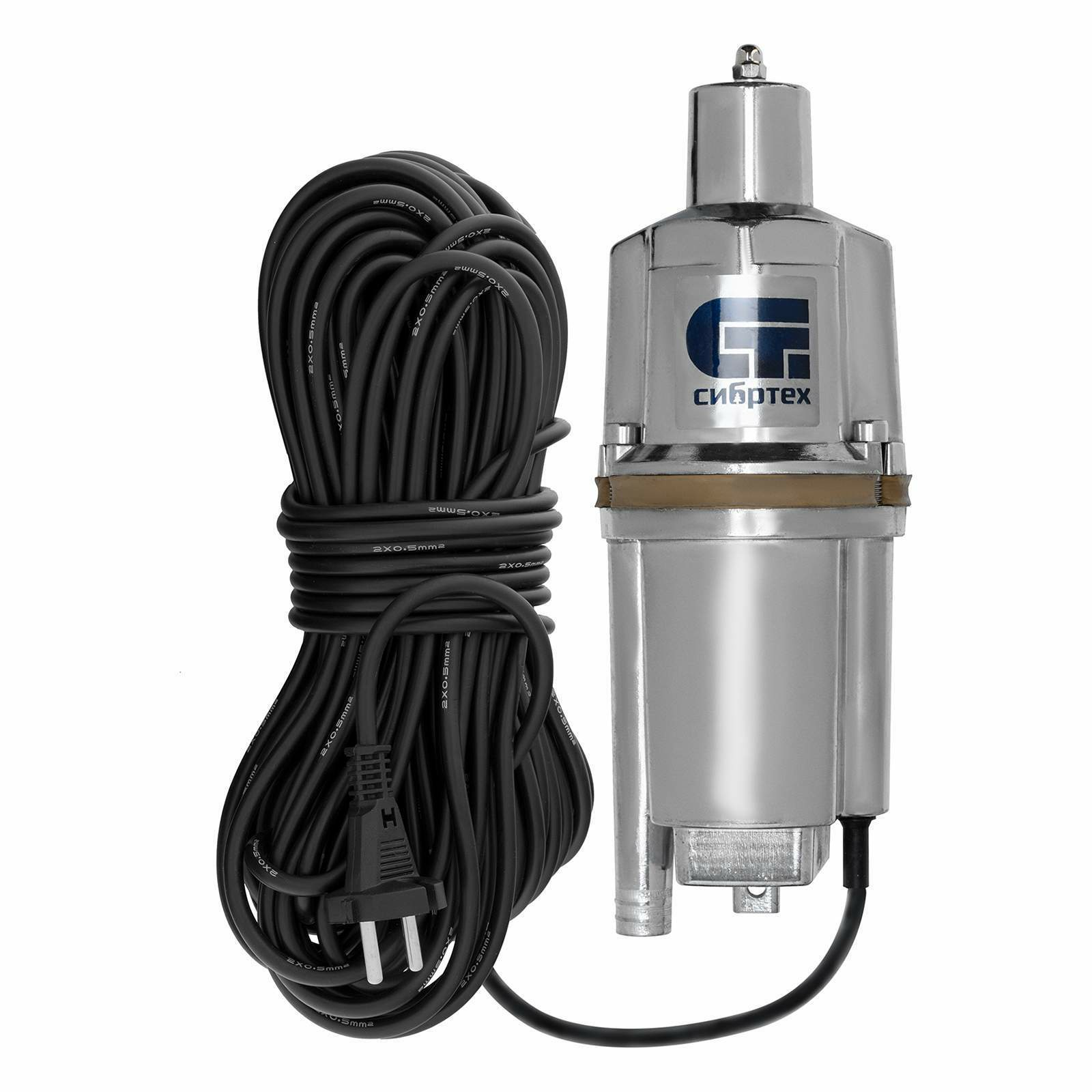 Вибрационный насос СВН300Н-15 нижний забор 300Вт Сибртех (Китай)