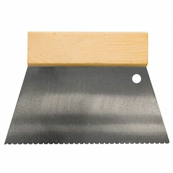 Шпатель зубчатый 18см, В2 HARDY (Польша)