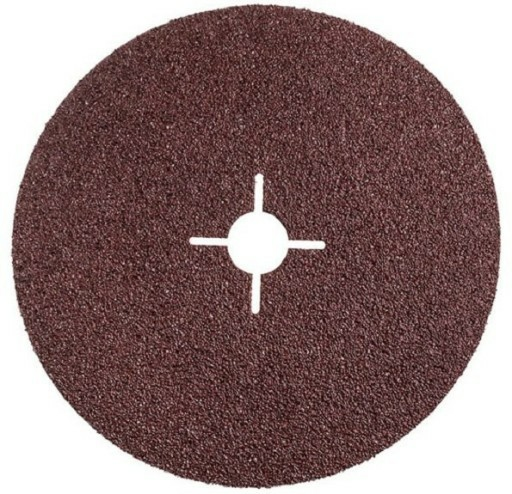 Круг фибровый KF56 зернистость 80 125мм 3 шт (Польша)