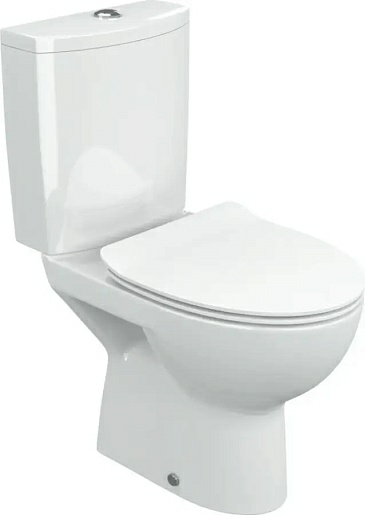 Унитаз-компакт Yalla Clean On 011 3/6 DPL EO slim Cersanit (Россия)