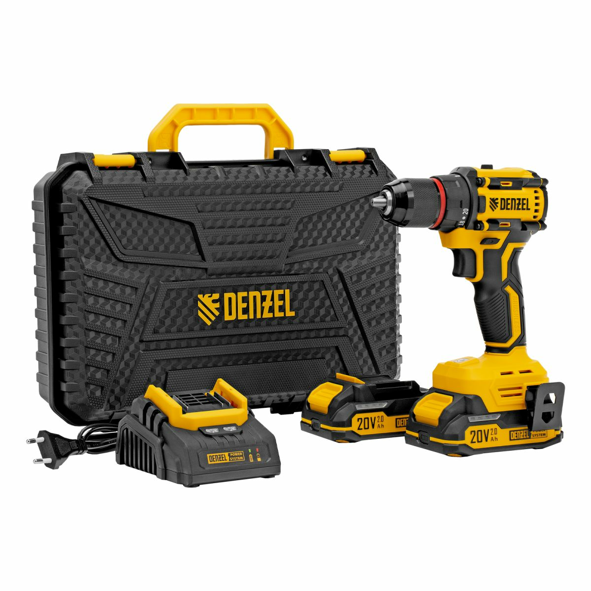 Дрель-шуруповерт аккумуляторный бесщеточный CDH-BL-20 (Китай)