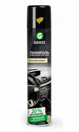 Полироль очиститель пластика GraSS «Dashboard Cleaner» лимон 750мл (Германия)