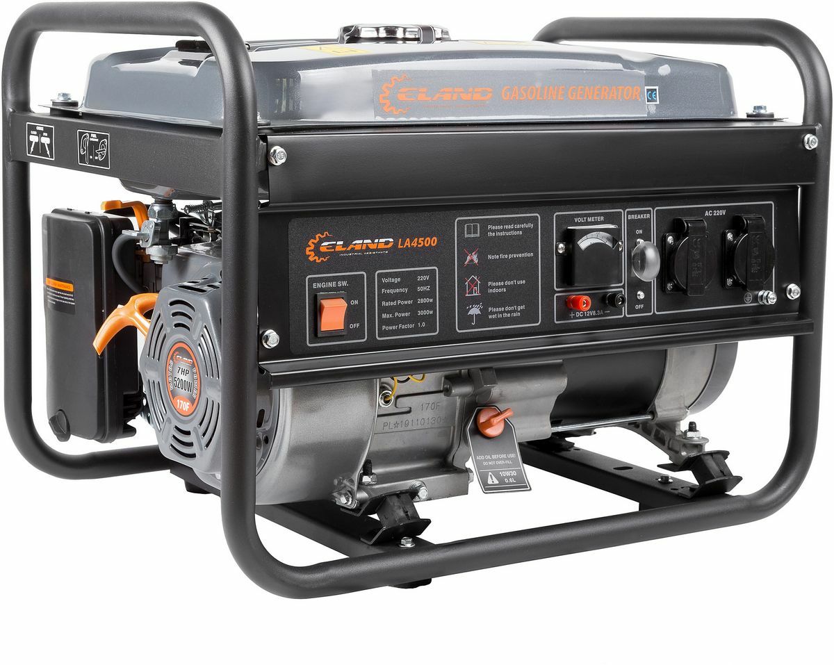 Генератор бензиновый ELAND LA4500 (Китай)