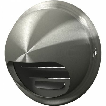 Выход стенной втяжной с фланцем «ЭРА» нержавеющая сталь (Беларусь)