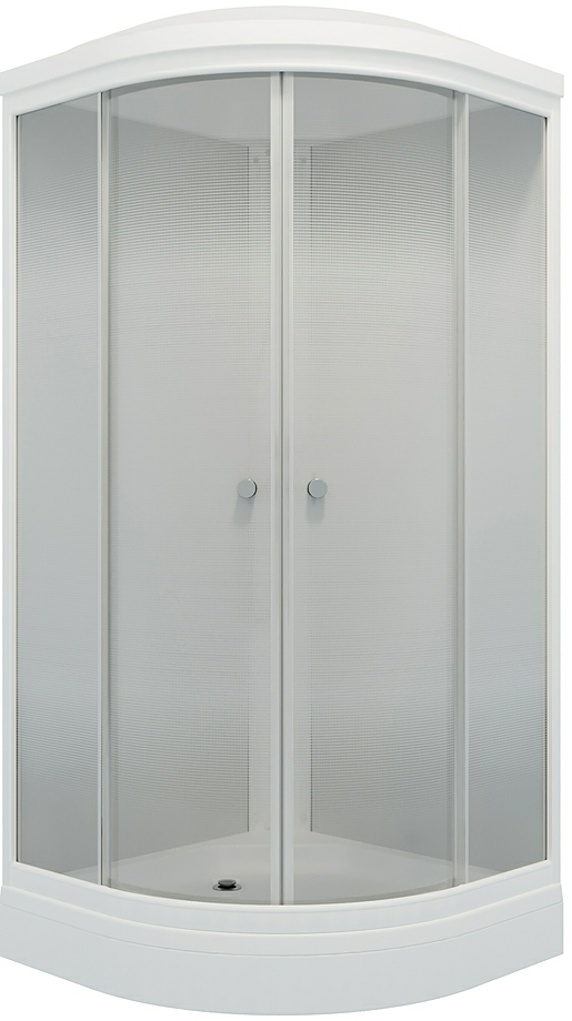 Душевая кабина Лайт 100*100 А 7 мест + сифон D90мм (Россия)