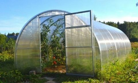 Каркас теплицы Садовод Элит-40 (4х3х2м) 0,8мм (Беларусь)