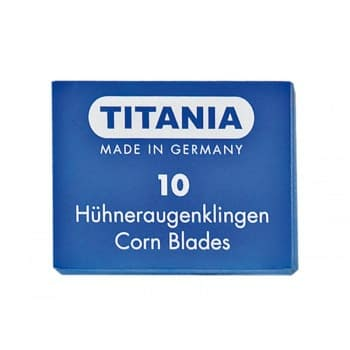Лезвия к бритве педикюрной 10 шт (Германия)