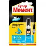 Клей Супер Момент гель 3гр мультикарта (Россия)