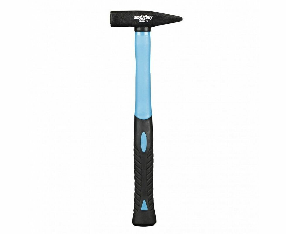 Молоток слесарный с прорезиненной фиберглассовой рукояткой Smartbuy tools (Китай)