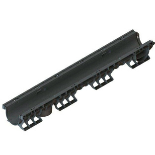 Лоток водоотводный PoiyMax Basic пластиковый ЛВ-10.16.12-ПП  (Россия)