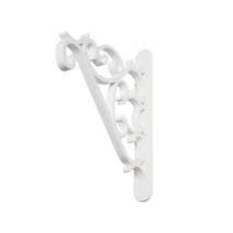 Кронштейн для кашпо, цвет - белый (Беларусь)