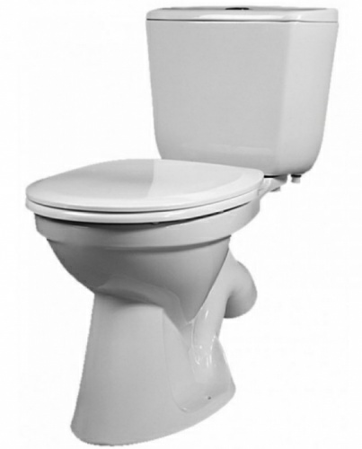 Унитаз-компакт Бриз 1WH302138 с диагональным выпуском (Россия)