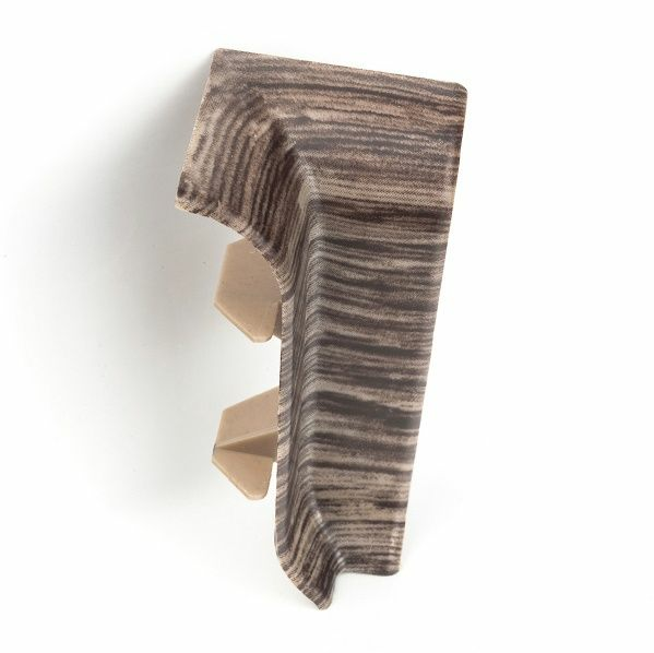 Уголок для плинтуса внутренний RICO Leo №122 Дуб морёный (Россия) в Борисове