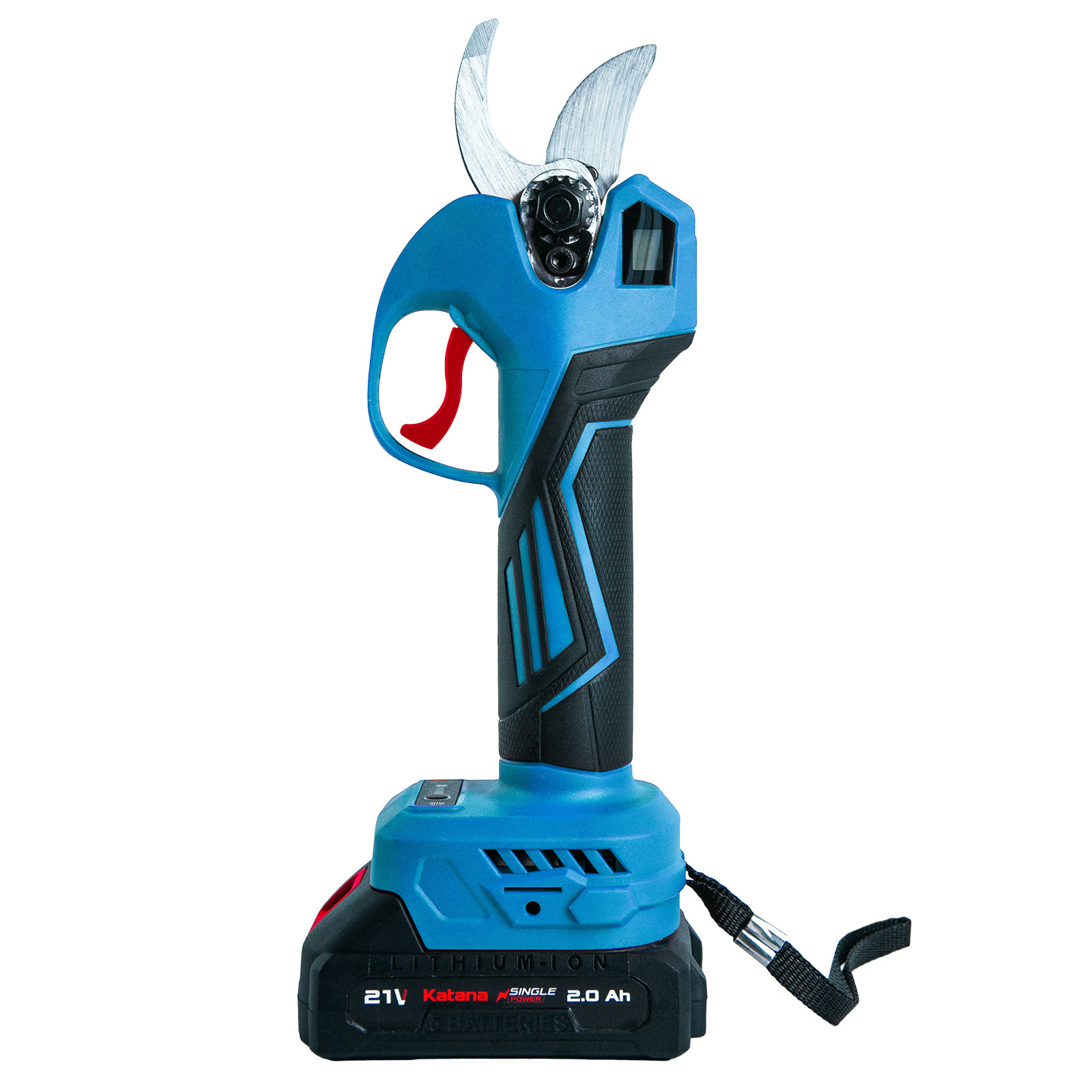 Секатор аккумуляторный KATANA PR3000 2х2Ач бесщеточный дисплей индикация заряда аккумулятора (Китай)