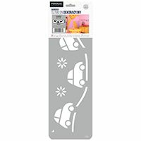 Трафарет Primacol 131 Cars, (Польша) Трафарет Primacol 131 Cars, (Польша)