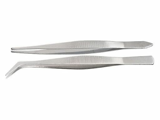 Набор пинцетов из нержавеющей стали, 2шт SPARTA (Россия)