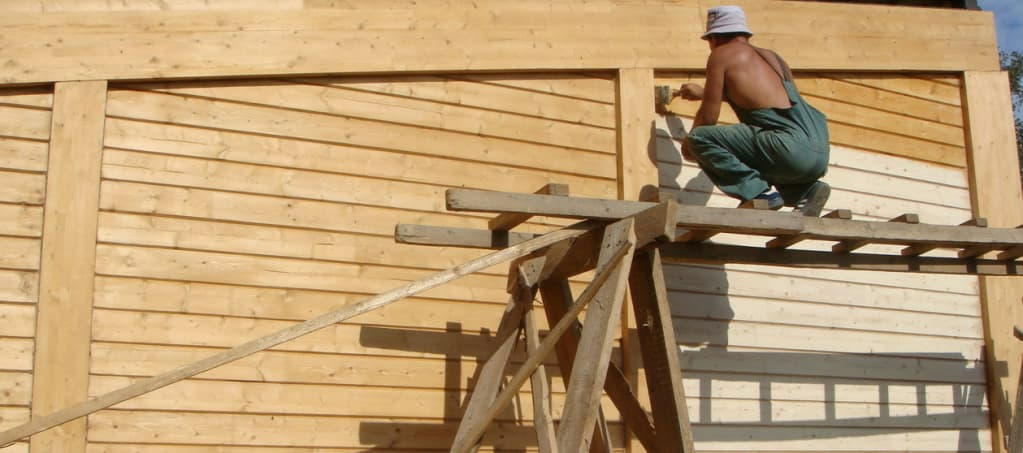 покраска дома