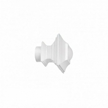 Наконечник 19мм Верди белый глянец YF030 (Россия)