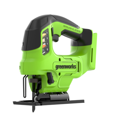 Лобзик аккумуляторный Greenworks GD24JS90 24V 90мм без АКБ и ЗУ (Китай)