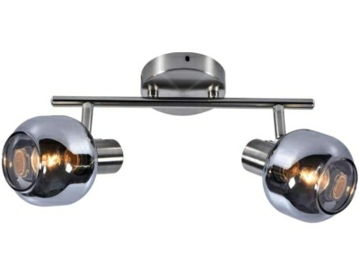 Светильник НПБ 04-2х60-721 Сфера 5935/2 никель (Беларусь)