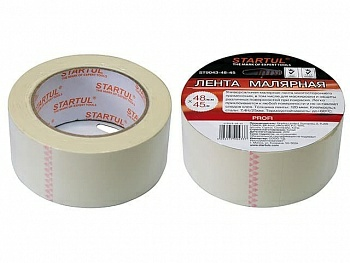 Лента малярная STARTUL PROFI 38мм*45м белая
