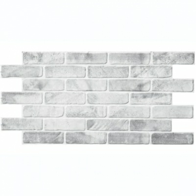 Панель ПВХ Кирпич "Кирпич старый серый" 1020*495мм
