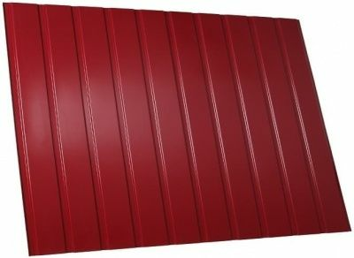 Профилированный лист С-8 Вишневый RAL 3005 1,2*1,2 (0,4мм) |купить Практик Борисов