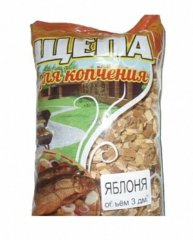 Щепа яблоневая 1дм3