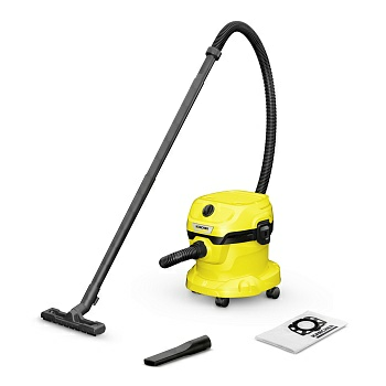 Хозяйственный пылесос для сухой и влажной уборки KARCHER WD 2 Plus V-12/4/18 (Румыния)