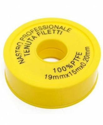 Тефлоновая лента (ФУМ-лента) 19 мм 0,1 мм*10 м
