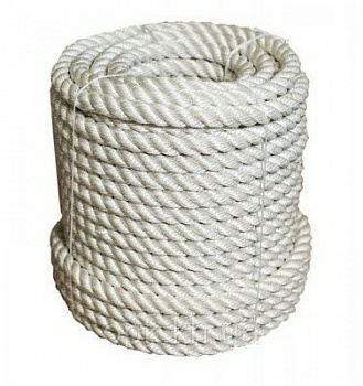 Канат джутовый белый 6мм