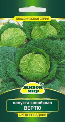 Капуста caвoйcкaя Bepтю W. Legutko 1г (Беларусь)