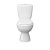 Унитаз-компакт Позитано белый (Беларусь)