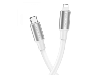 Кабель BX82 для Lightning PD белый 1 метр BOROFONE (Китай)