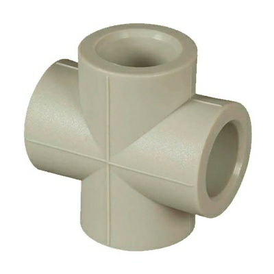 Крестовина ПП d25 серая