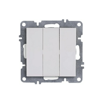 Выключатель трехклавишный механизм Arvia (Турция)