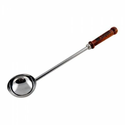 Ковш из нержавеющей стали 45см `Банные штучки` (32032)