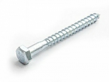 Шуруп с шестигранной головой 10х80 (глухарь) DIN 571 (Китай)