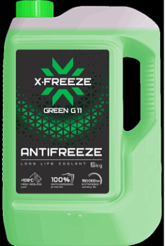 Антифриз (зеленый)  green X- FREEZE (Россия)