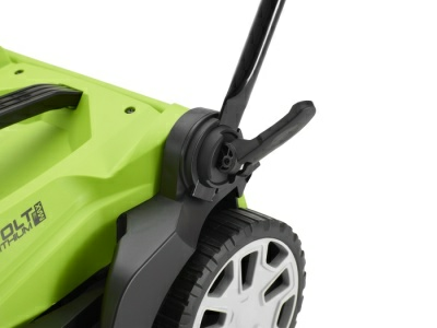 Газонокосилка аккумуляторная Greenworks 40V G40LM35 (c АКБ и ЗУ) 35см (Китай)