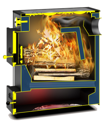 Твердотопливный котел Теплодар Куппер Практик 10 В (Россия) Твердотопливный котел Теплодар Куппер Практик 10 В (Россия)