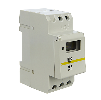 Таймер ТЭ15 цифровой 16А 230В на DIN-рейку IEK (Китай)