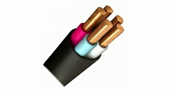 Кабель ВВГ нг (А) LS-5*4,0 (бар) (Россия)|купить Практик Борисов