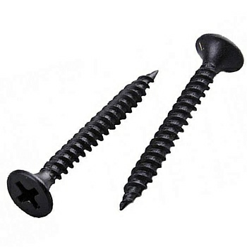 Саморезы для гипсокартона к металлу в упаковке Zабей (Россия)