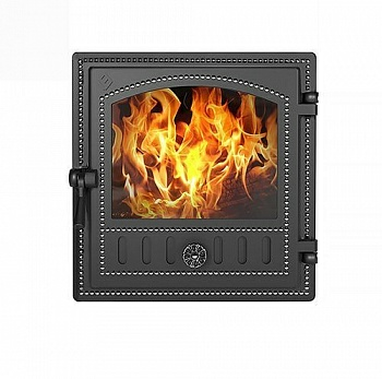 Дверка ВЕЗУВИЙ каминная 280 (Антрацит) (Россия)|купить Практик Борисов