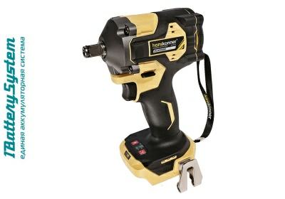Аккумуляторный ударный гайковерт Hanskonner PLATINUM HCD20420BL 18B (Китай)