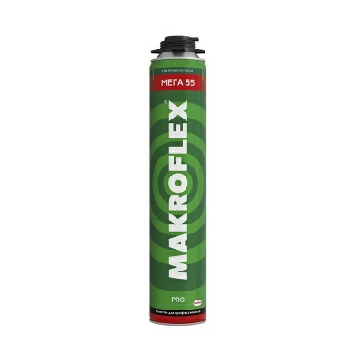 Пена монтажная пистолетная Makroflex Mega 65 PRO 850мл (Турция)