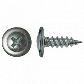 Саморез с прессшайбой 4,2х14 острый, оцинкованный (Россия)
