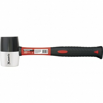 Киянка резиновая черная-белая Matrix 450г (Китай) Киянка резиновая черная-белая Matrix 450г (Китай)